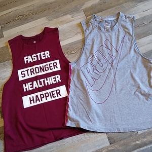 Workout tanks, bundle of 2.